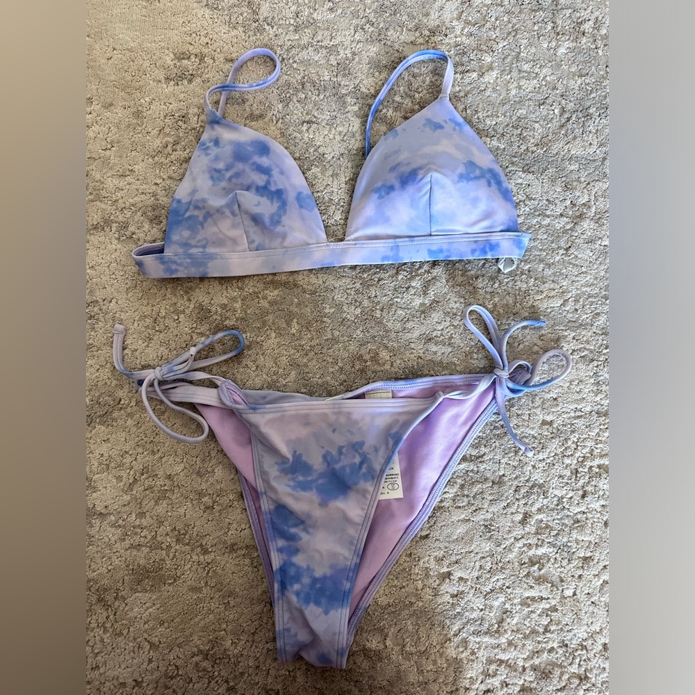 tie dye hollister bikini